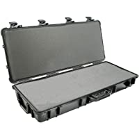 PELI 1700 - Maleta con espuma y ruedas para caza- negro